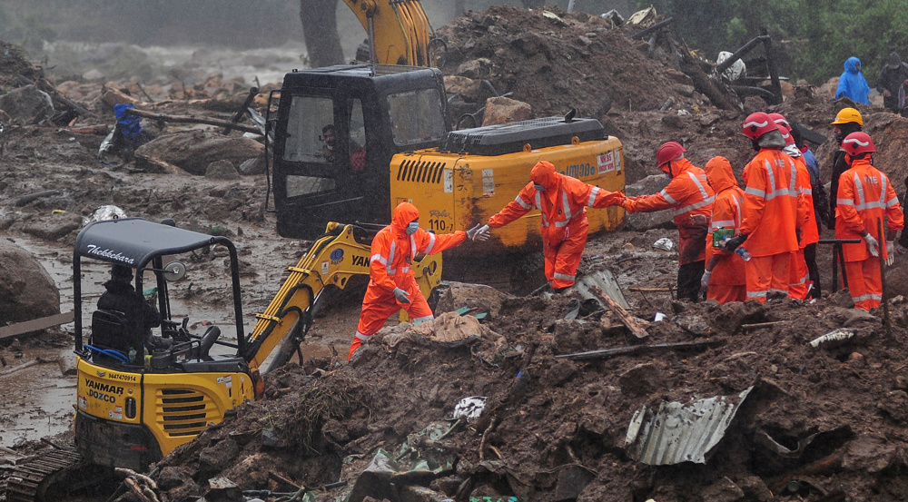 India landslide