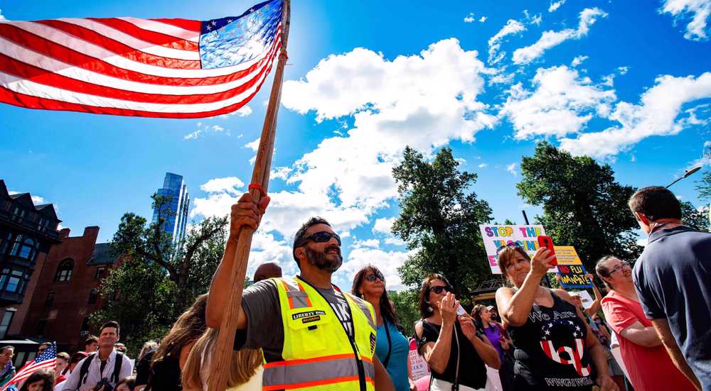 QAnon website shuts down after operator identified