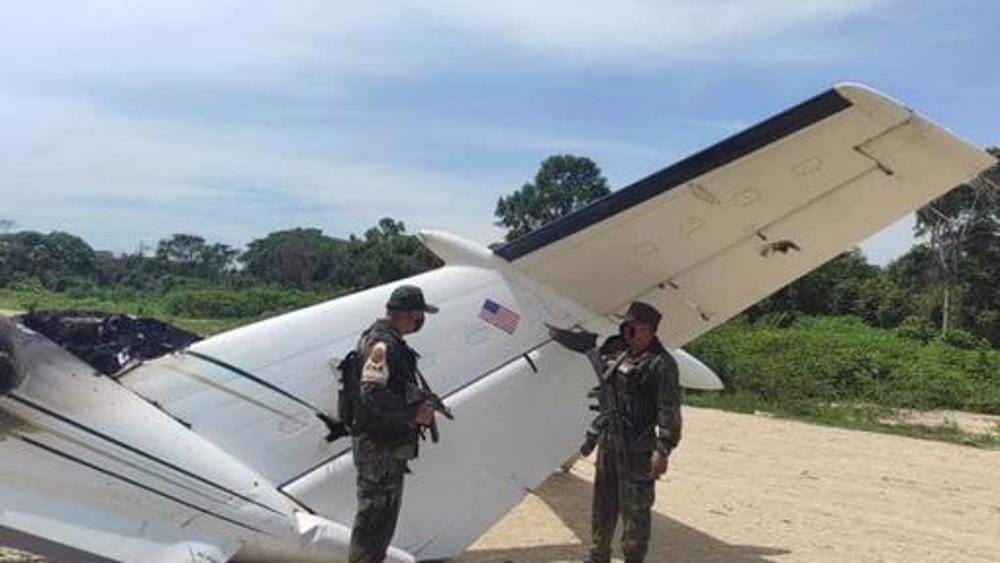 Venezuela downs US drug plane