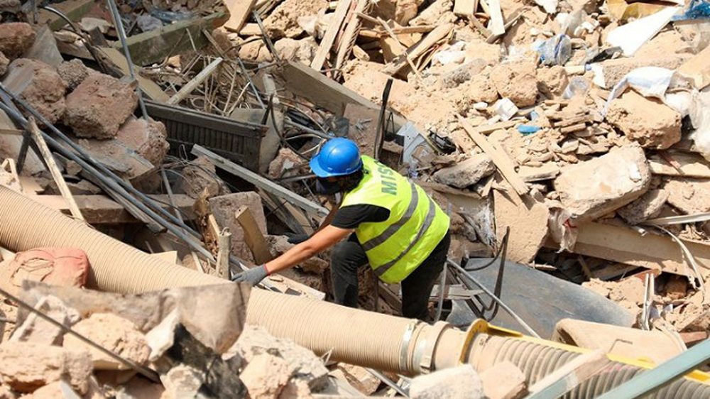 Lebanon's army finds 1.3 tons of fireworks at devastated Beirut port