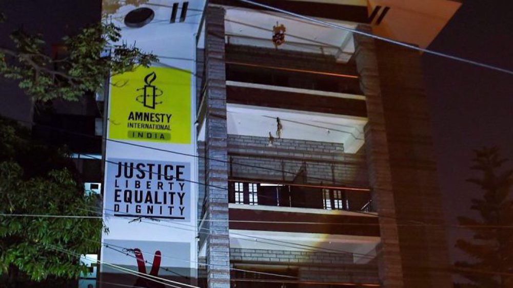 Amnesty says halting work in India due to govt. crackdown