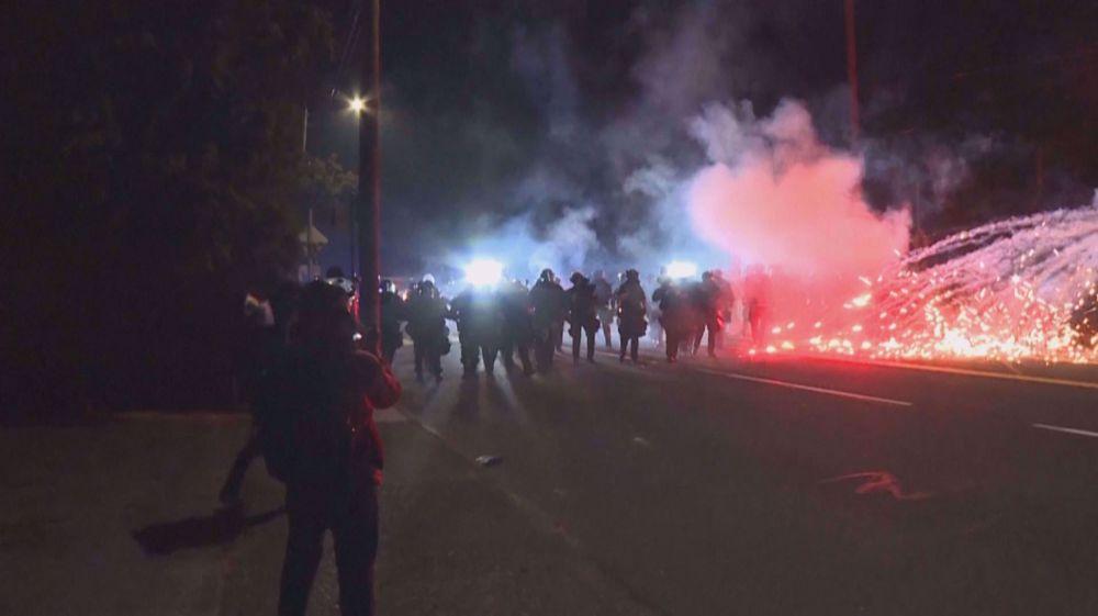US anti-Trump protests continue unabated nationwide 