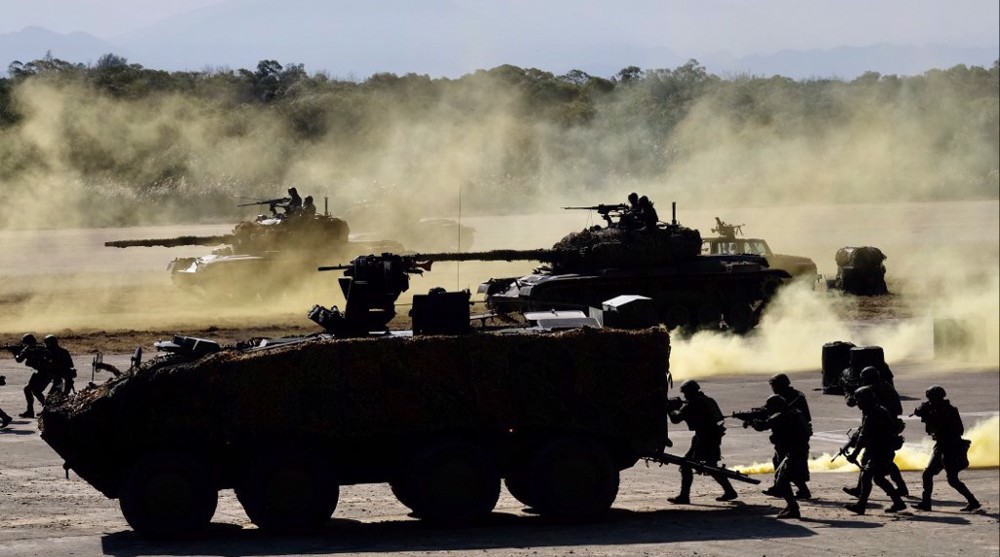 Taiwan conducts military drills