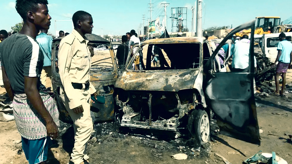 Four soldiers killed in bomb attack in Somalia