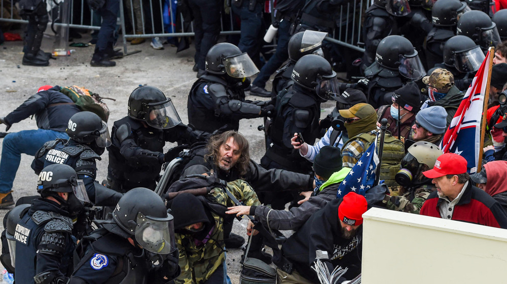 'Trump-instigated riot shows depth of US political division'