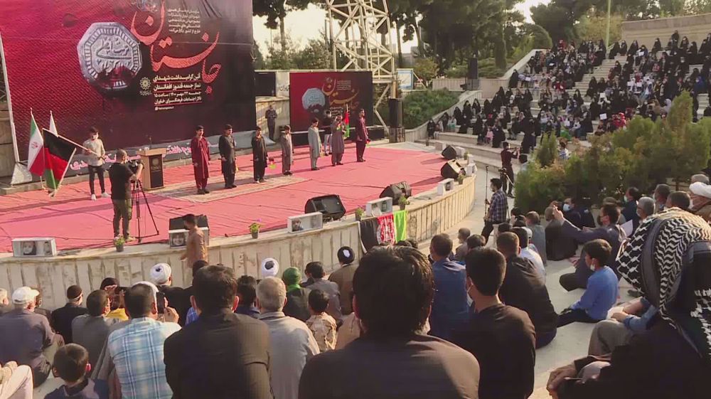 Afghan expatriates in Iran denounce Kandahar, Kunduz terror attacks