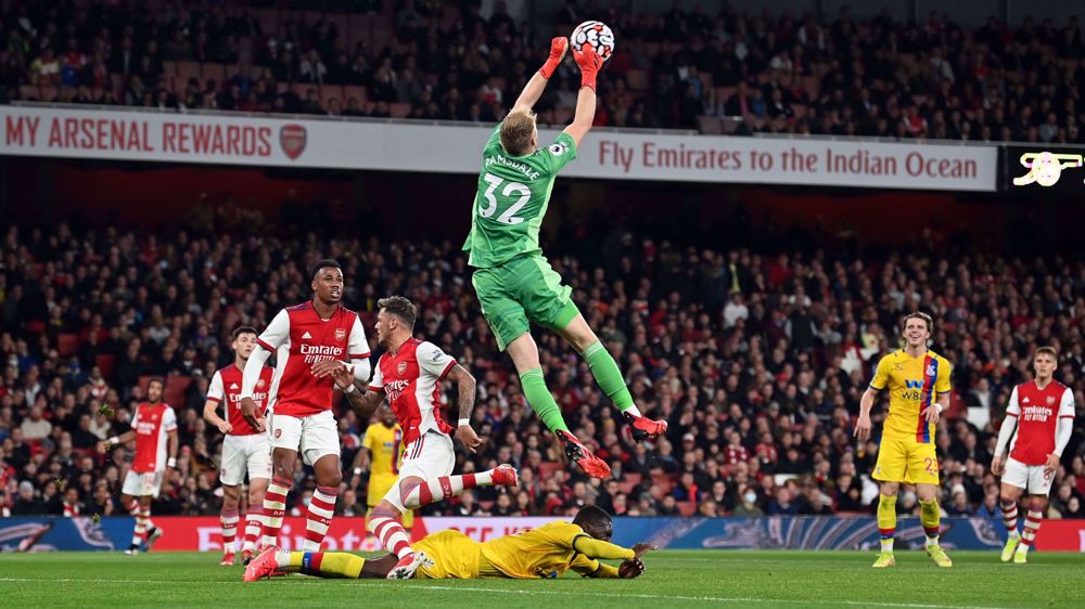 English Premier League: Arsenal 2-2 Crystal Palace