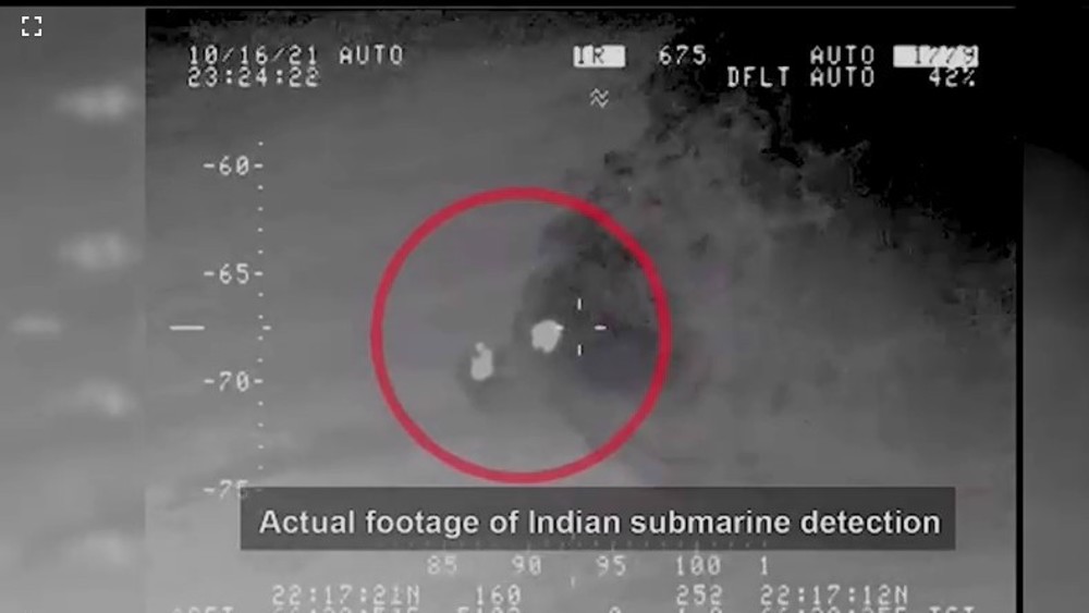 Pakistan's military claims it blocked Indian submarine incursion