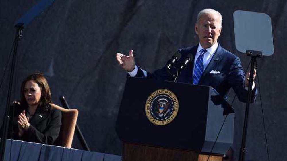 Biden says ‘white supremacy’ drove pro-Trump mob to US Capitol