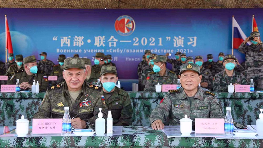 China-Russia military drills