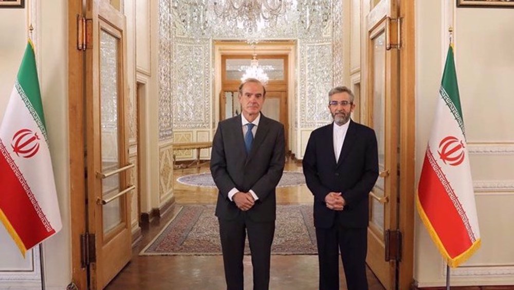 Iran’s top negotiator to discuss sanctions removal talks with EU’s Mora on Wed.