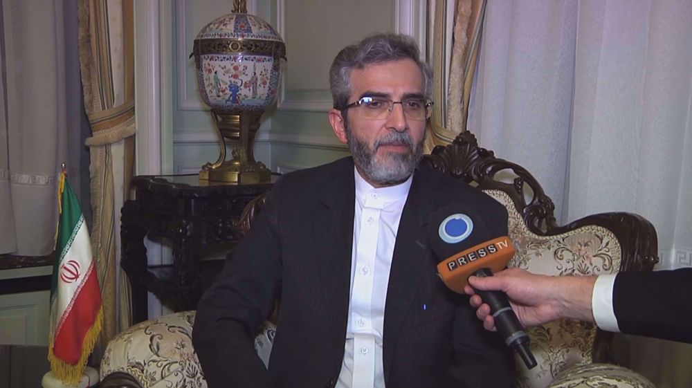  Iran's top negotiator to Press TV: JCPOA violators far from negotiating table