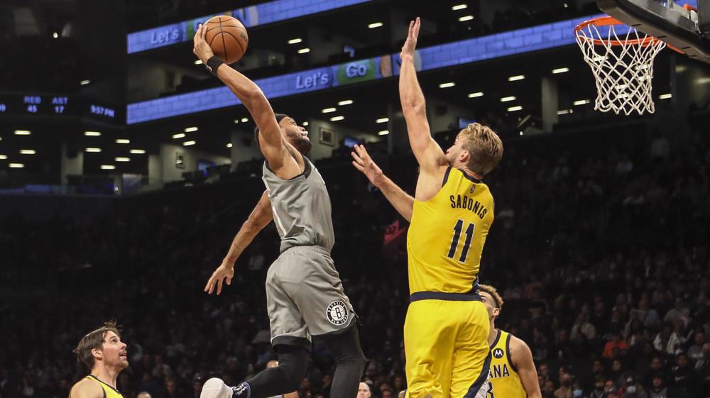 NBA: Brooklyn Nets 105-98 Indiana Pacers