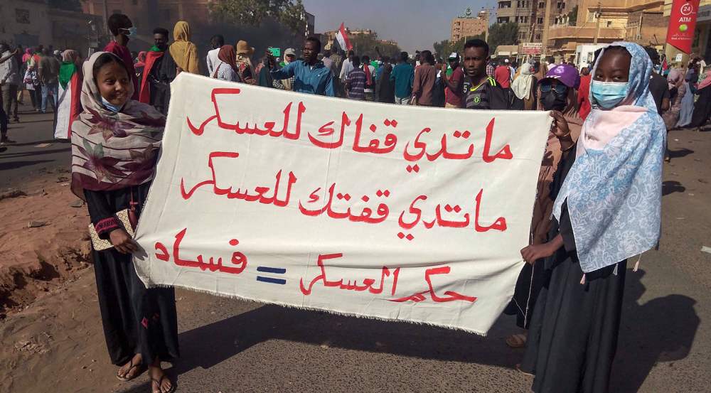 3 killed, several injured as military attacks anti-coup rallies in Sudan