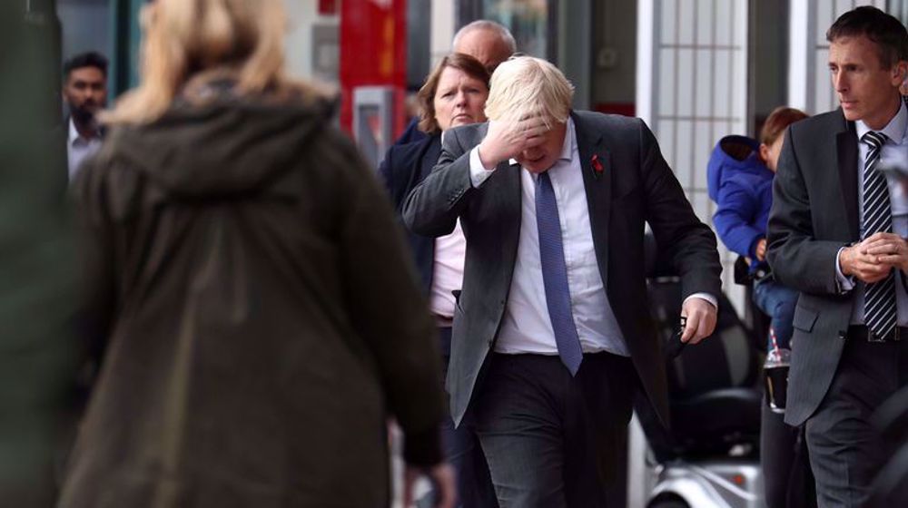 Johnson's party loses UK opinion poll lead after sleaze scandal