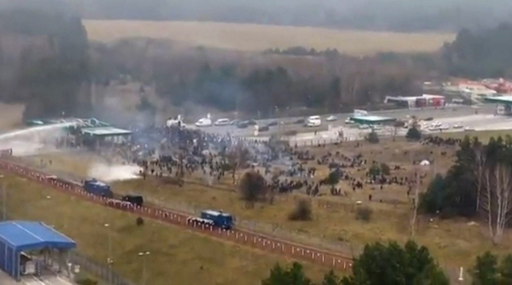 Russia slams Poland's use of tear gas on migrants as 'unacceptable'