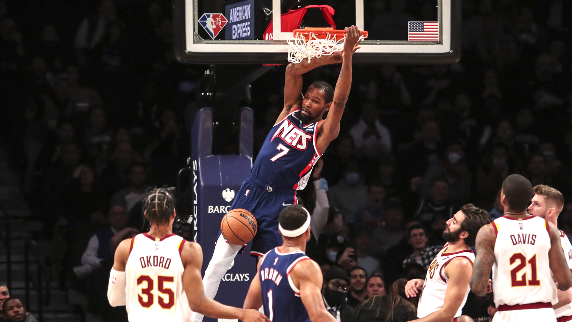 NBA: Brooklyn Nets 109-99 Cleveland Cavaliers 