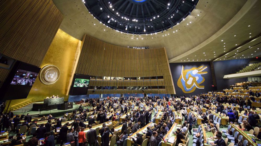 157 countries vote for UN resolution on Palestinian sovereignty  
