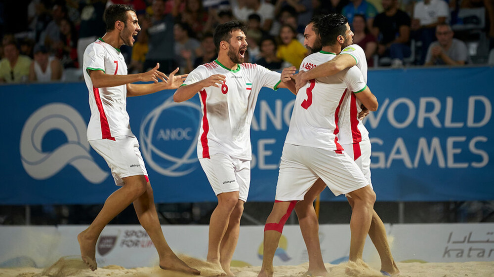 Intercontinental beach soccer cup: Iran 8-6 Paraguay