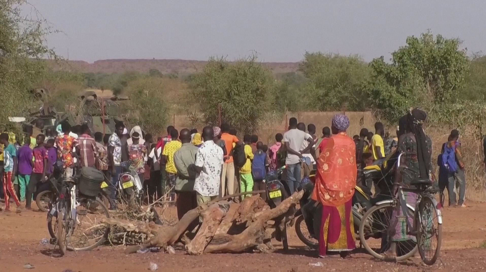 French military convoy blocked in Burkina Faso by protesters 