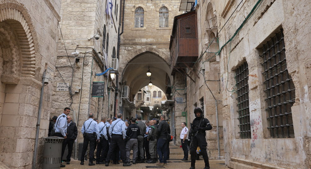 Palestinians rally en masse in support of retaliatory al-Quds operation