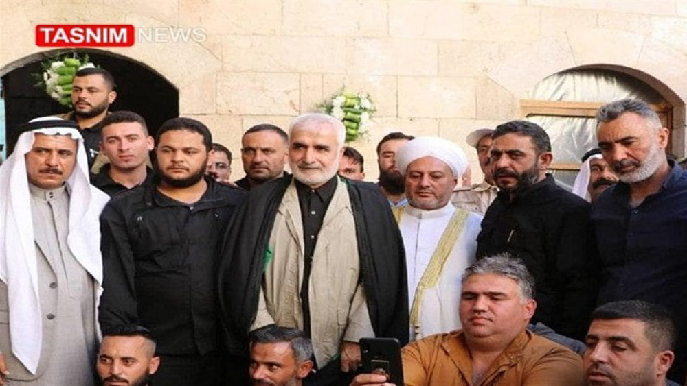 Iran’s anti-terror general in Syria given warm farewell at end of mission
