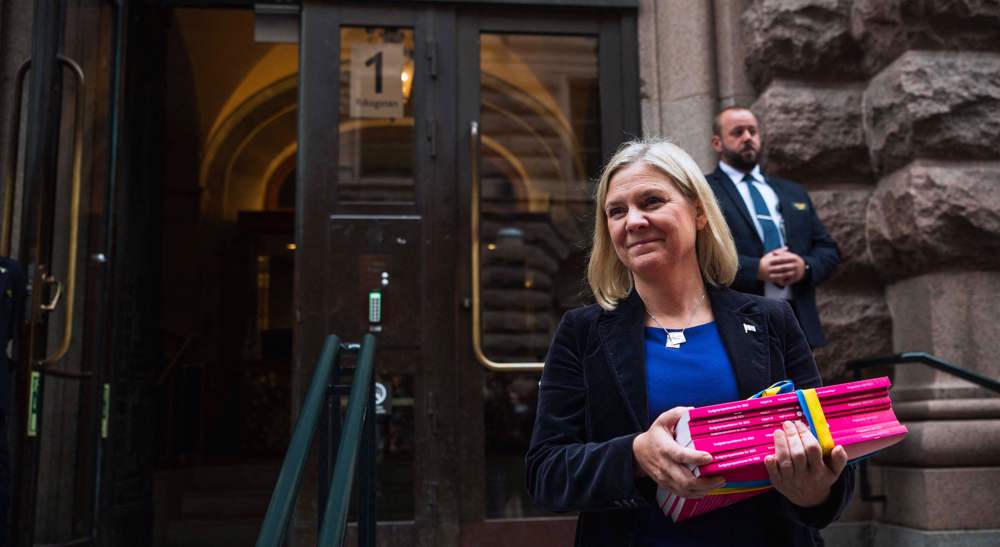 Sweden’s first female prime minister resigns shortly after appointment