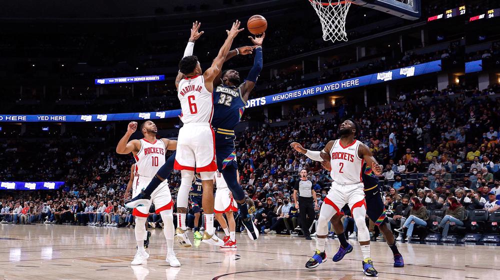 NBA: Denver Nuggets 95-94 Houston Rockets 