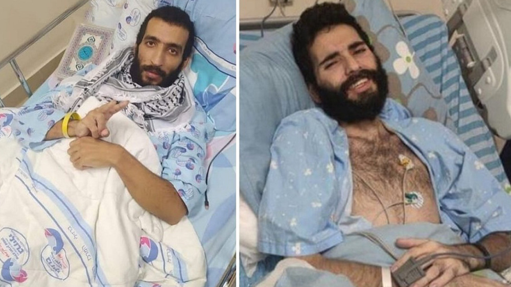Thousands of Palestinian inmates reject meals in solidarity with 6 hunger-strikers