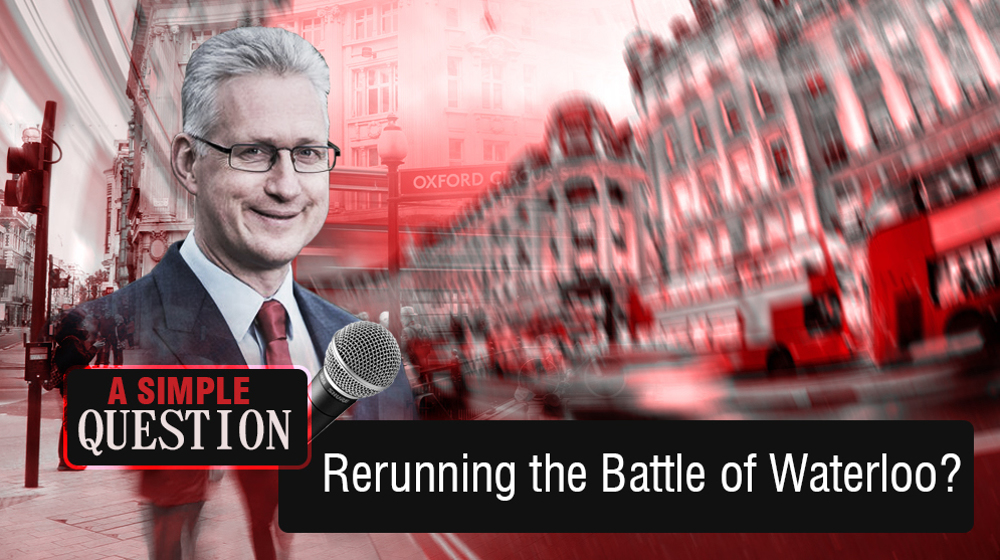 Rerunning the Battle of Waterloo?