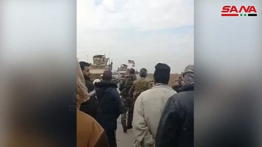 Angry villagers, army troops block US military convoys in Syria’s Hasakah