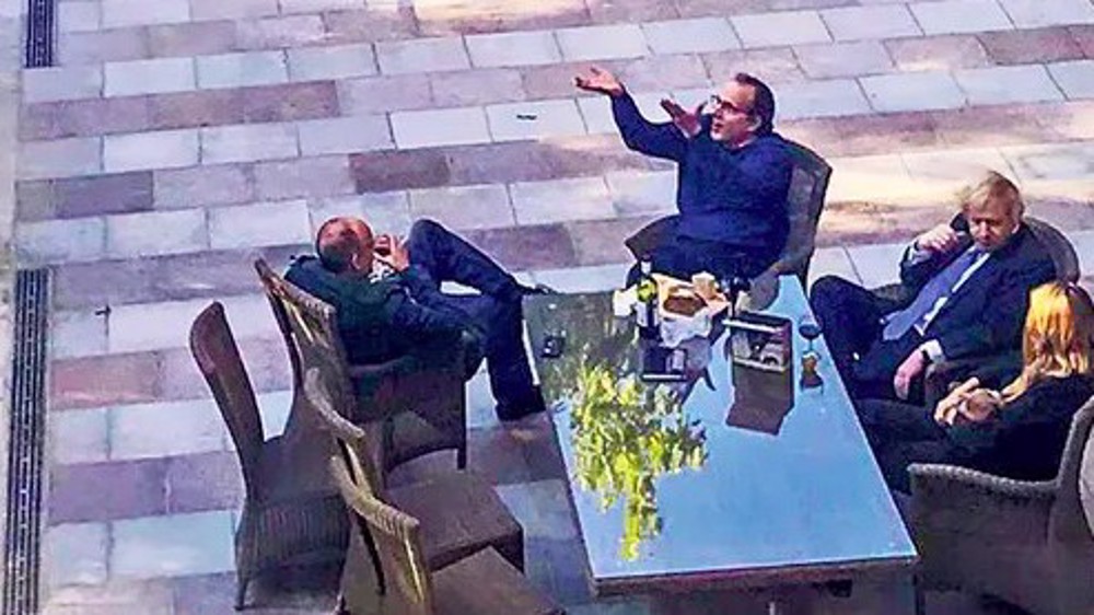 Boris Johnson, staff pictured partying in Downing Street garden 