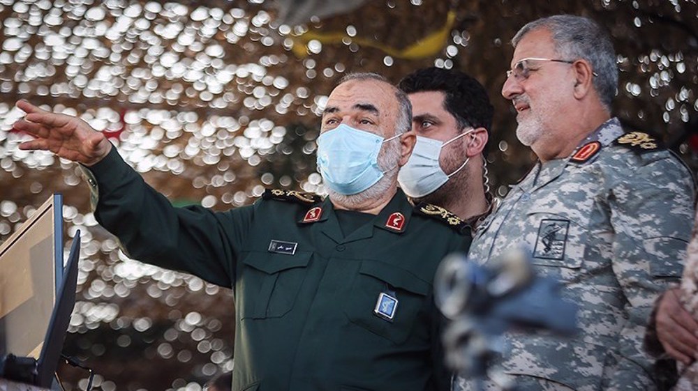 Kamikaze, reconnaissance drones new features of IRGC’s offensive power: Salami