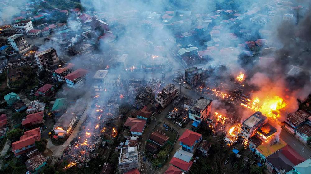 Two aid workers missing in Myanmar after junta massacre 