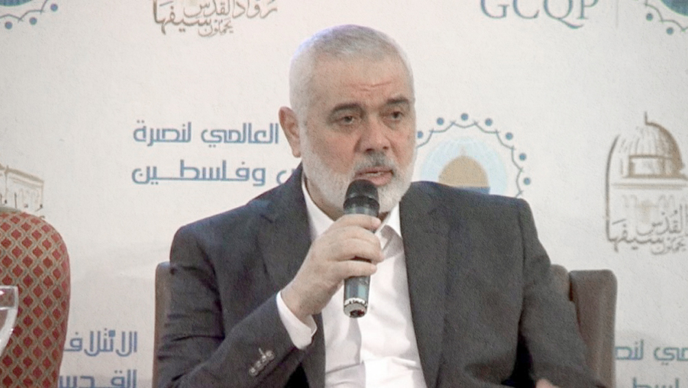 Hamas has release of Palestinian prisoners in Israeli jails high on agenda: Haniyeh