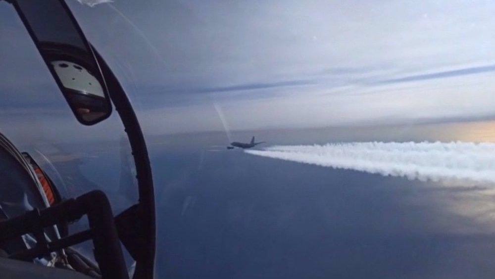 Russian planes change course to avoid collision with NATO spy jet 