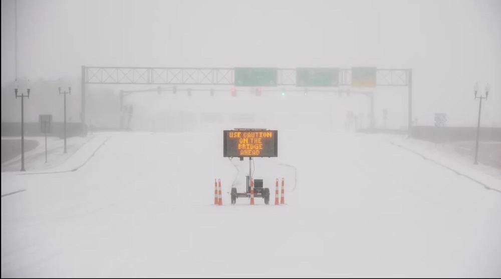 ‘Unprecedented' storm stretches across 25 US states