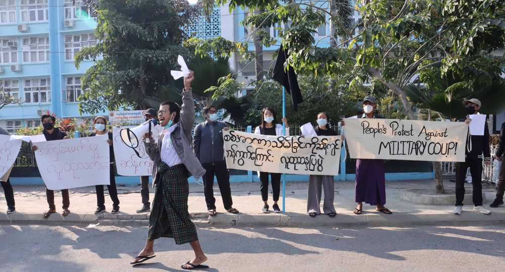 UN chief vows to rally global pressure to ensure Myanmar coup fails