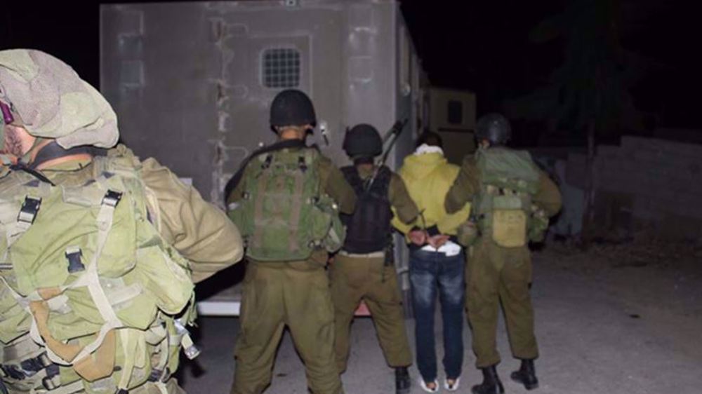 Israeli forces injure Palestinian, detain scores in West Bank