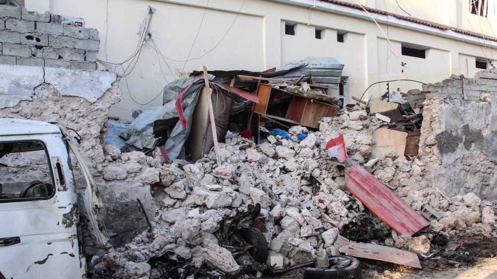 Bomb attack kills over a dozen troops in central Somalia 
