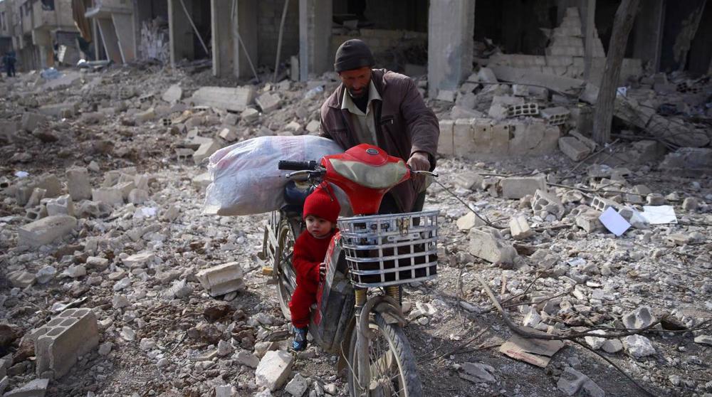 Russian FM: Western sanctions target Syrian people, hamper reconstruction drive