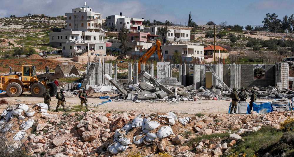 'Israeli plot to demolish more Palestinian homes amounts to ethnic cleansing'