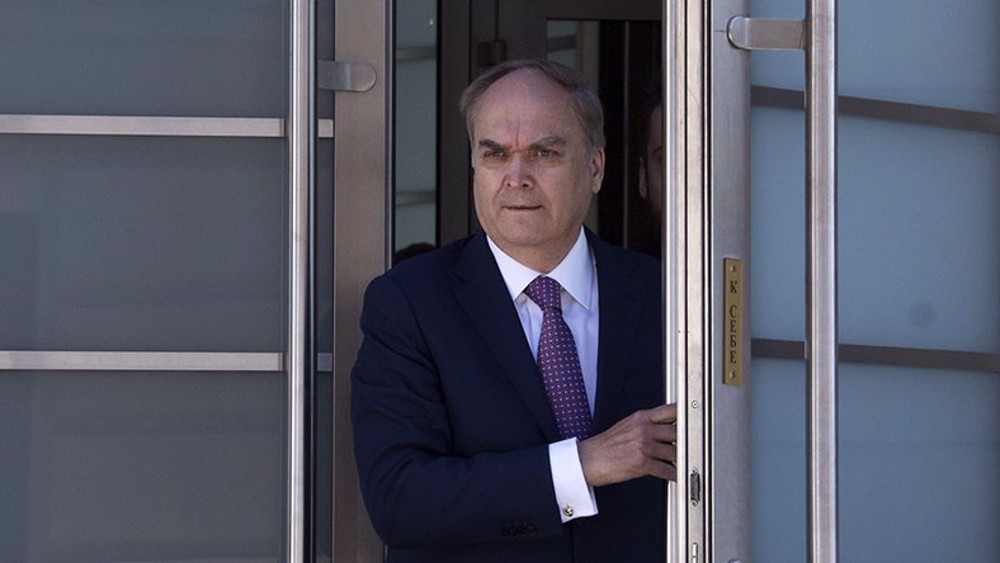 Russian envoy in Moscow for consultations over Biden insult against Putin