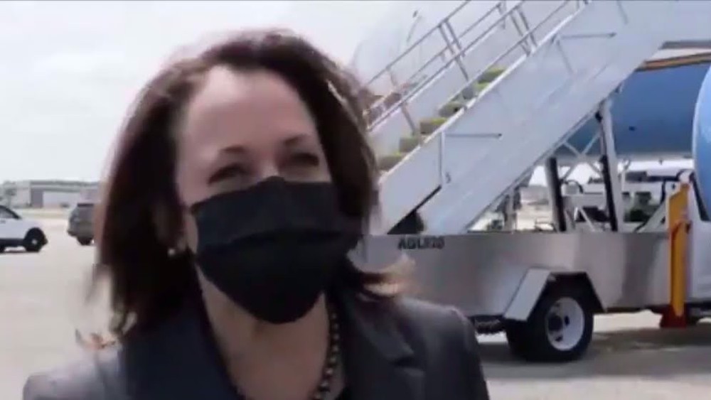 A laughing matter: US VP Harris laughs when asked if she plans to visit border amid refugee crisis