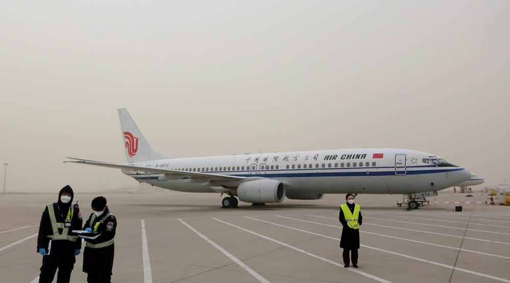Beijing enveloped in hazardous sandstorm, second time in two weeks