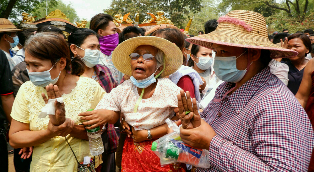 Myanmar junta opens fire on protesters amid global outrage  