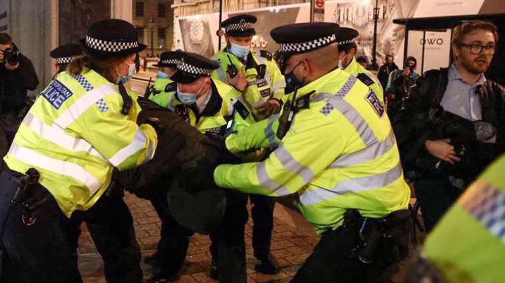 Iran slams 'severe suppression' of protests in UK's Bristol 