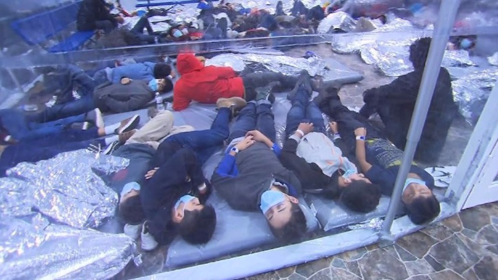 ‘Over 4,000 migrants crowded into Texas facility’
