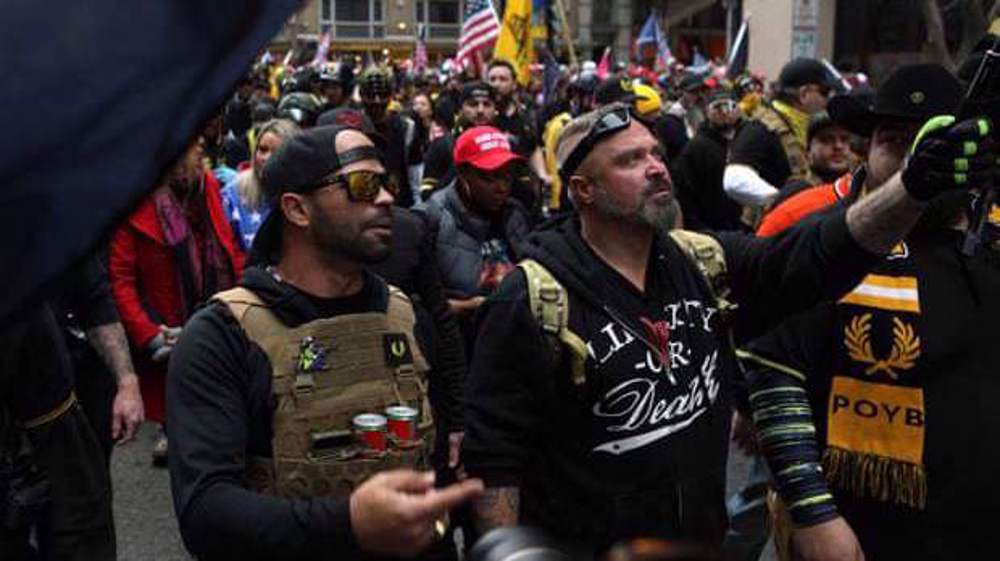 Proud Boys, other far-right groups raise millions via Christian funding site