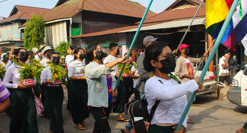 Protesters in Myanmar cancel New Year festivities amid fury over coup